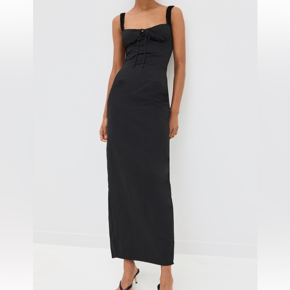 Lioness Hot Nights Maxi Dress Black